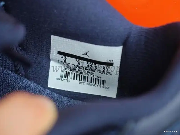 Authentic Gum Navy 11 Air Low Jordan 0522